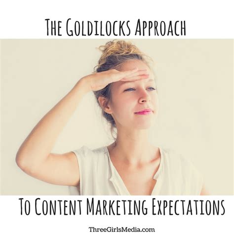 The Goldilocks Approach To Content Marketing Expectations Laptrinhx