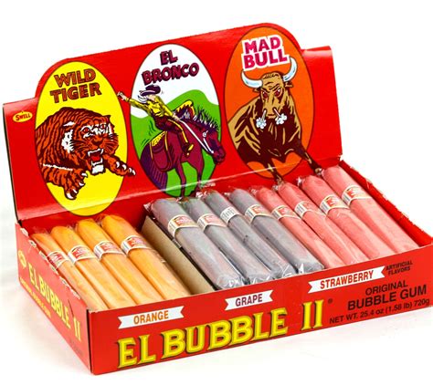 El Bubble Ii Bubble Gum Cigars 36ct Box Oh Nuts