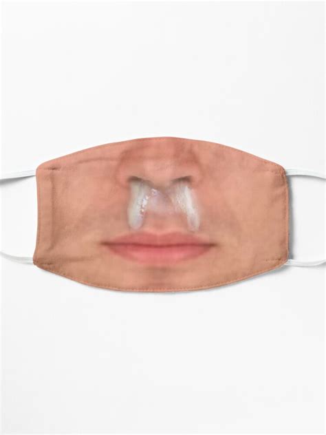 Funny Gross Snot Face Man Mask For Sale By Ashi17 Redbubble