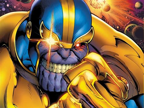 Thanos Cartoon Wallpapers Wallpaper Cave