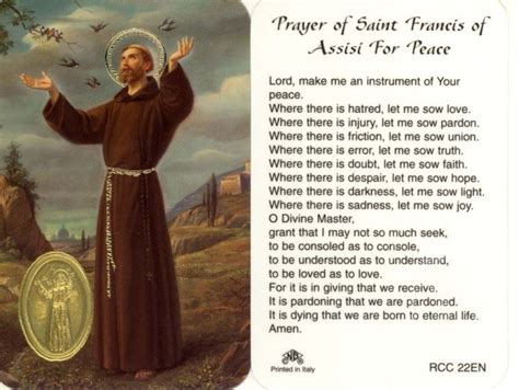 Anthony for a lost pet. St Francis | Francis of assisi prayer, Francis of assisi ...