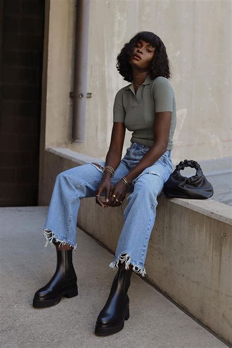 12 Chelsea Boot Outfits Youll Want To Re Create This Season Who What Wear