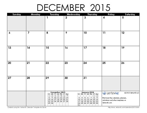 2015 Calendar Templates And Images