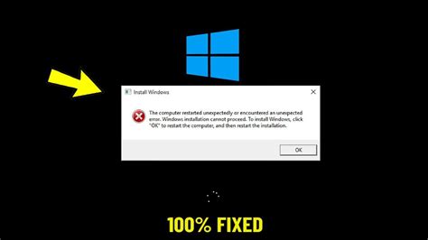 Fix The Computer Restarted Unexpectedly Or Encountered An Unexpected