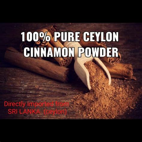Dengan aromanya yang lembut dan manis, jenis ceylon ini merupakan kayu manis yang sangat cocok digunakan sebagai campuran berbagai. 100% PURE CEYLON CINNAMON POWDER/ serbuk kayu manis ceylon ...