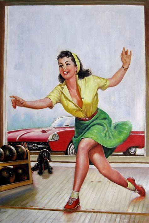 24x36 Inches Rep Gil Elvgren Stretched Oil And 50 Similar Items