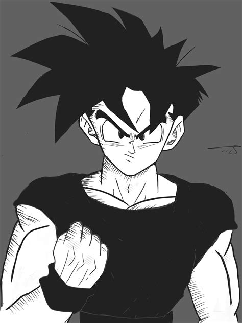 Just Finished This Base Form Gohan What Do You Guys Think Rdbz