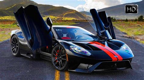 2017 Ford Gt Supercar With Twin Turbocharged 35 Liter Ecoboost V6