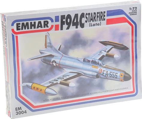Emhar Models F 94c Starfire Late Airplane Model Building Kit Amazon