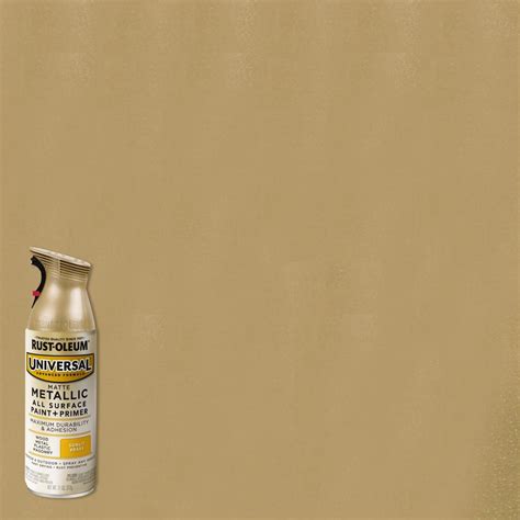 Rust Oleum Specialty 11 Oz Metallic Brass Spray Paint 342602 The
