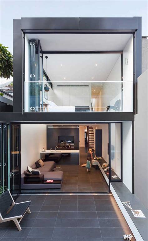 Duplex House Architecture Design Modern Duplex With Views Of Sydney Harbour