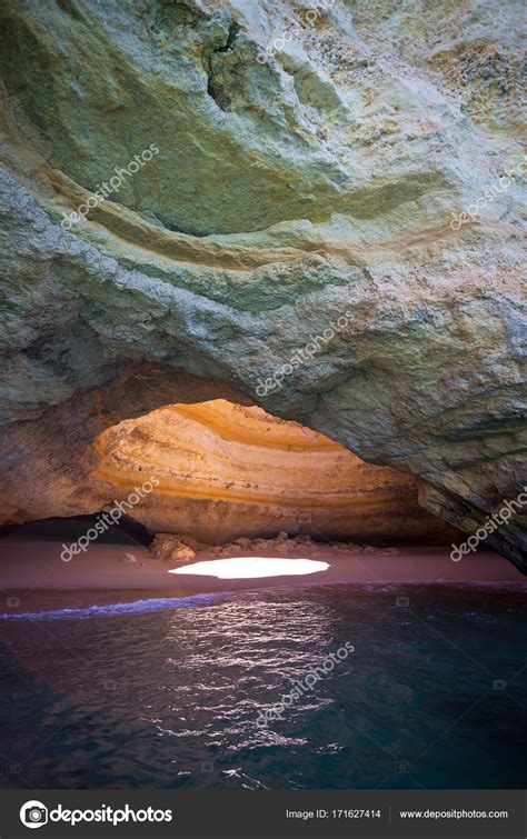 Portugal Algarve Benagil Sea Caves — Stock Photo ©