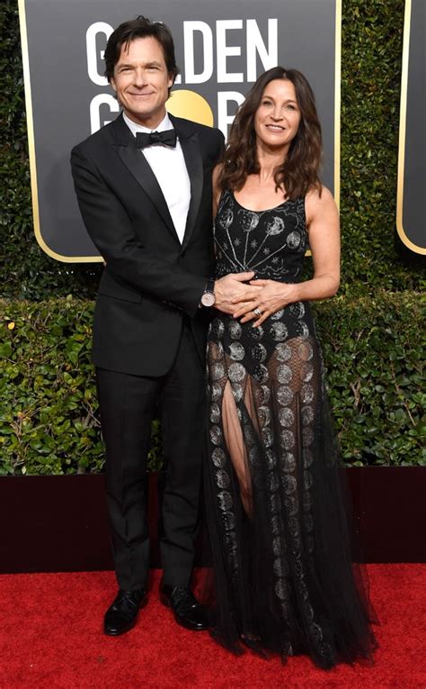 Jason Bateman And Amanda Anka From Golden Globes 2019 Red Carpet Couples