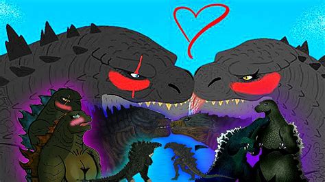 Female Godzilla X Godzilla ️ Irving Espinoza