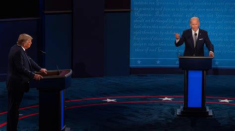 Trump And Biden Will Be Muted During Parts Of Thursdays Debate The