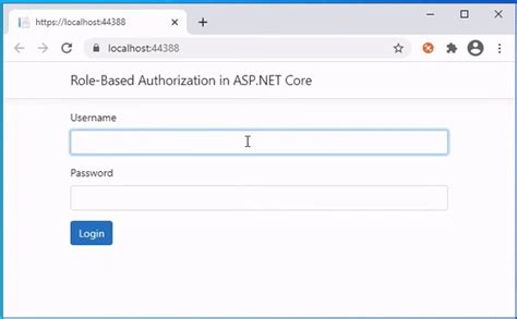Role Based Authorization In ASP NET Core MVC