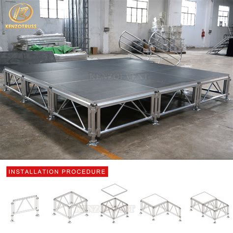 Wholesale Portable Aluminum Show Display Outdoor Concert Wedding Stage