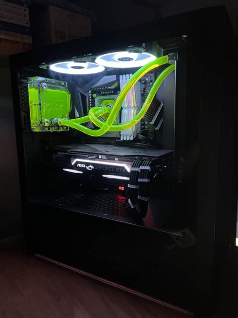First Water Cooled Build Complete Watercooling