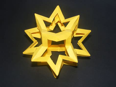 Origami Star Dodecahedron Francesco Mancini Folded By Sebastian