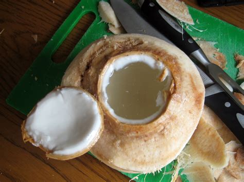 How To Open A Young Thai Coconut With Video And Pictures Info On Coconuts