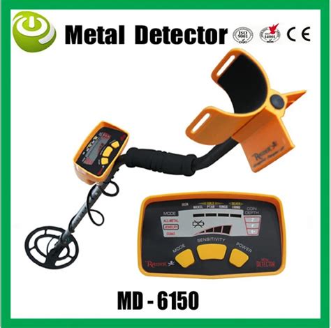 High Sensitivity Portable Metal Detector Md6150 With Graphic Target