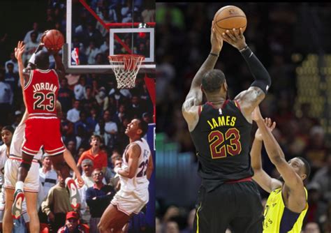 Who Is Nbas Greatest Of All Time Michael Jordan Contre Lebron James