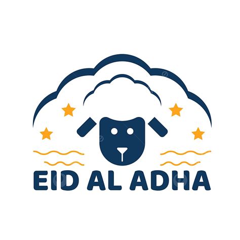 Sheep With Eid Al Adha Greeting Text Sheep Clipart Celebration