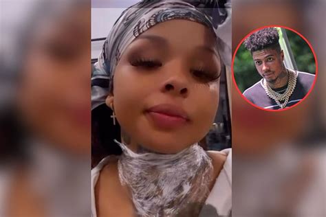 Chrisean Rock Covers Up Her Blueface Neck Tattoo With A Rose Xxl