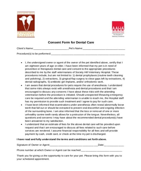 By signing this form, i freely give my consent to authorize my doctor to render the dental treatment necessary or advisable to my dental condition(s), including administering and prescribing all. FREE 11+ Sample Dental Consent Forms in PDF | Word