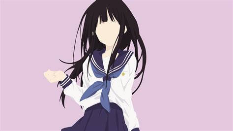 Eru Chitanda Hyouka Minimalist By Tekmac On Deviantart