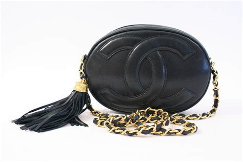 Vintage Chanel Oval Cc Bag At Rice And Beans Vintage