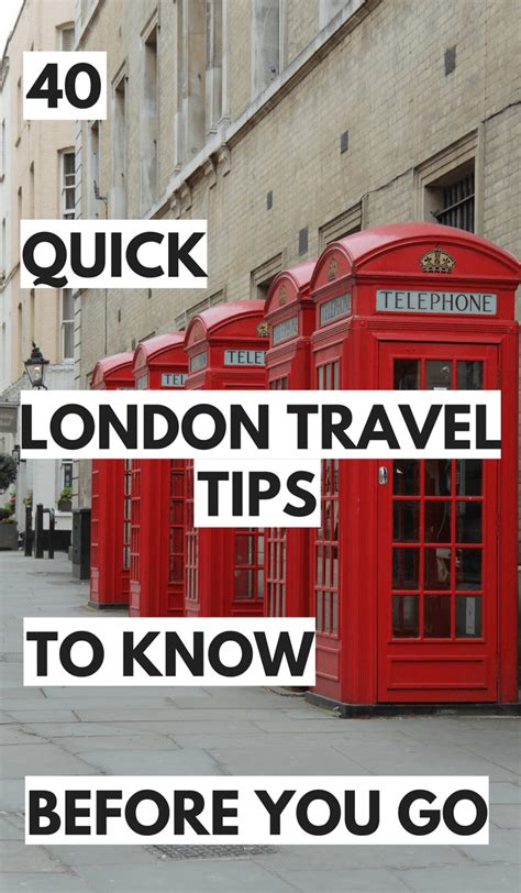 40 Quick London Travel Tips You Must Know Before Visiting In 2022