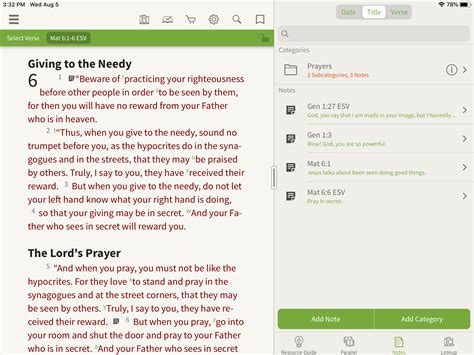 Notes In The Olive Tree Bible App Olive Tree Blog