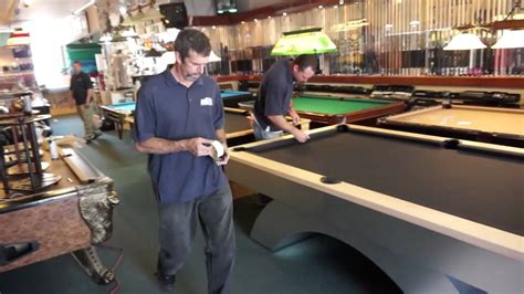 So how to move a slate pool table. Pool Table Installation: Step 7 - Pockets and Spot ...