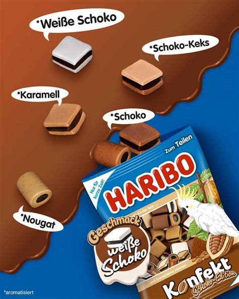 haribo konfekt Čokoládová edícia schoko edition