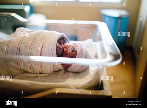 Newborn Hospital Crib Stock Photos And Newborn Hospital Crib Stock Images