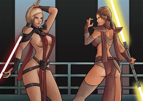 Dark And Light Side Of Bastila Shan By Ninnis Art Hentai Foundry