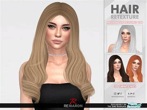 Queens Layer Hair Retexture By Remaron At Tsr Sims 4 Updates