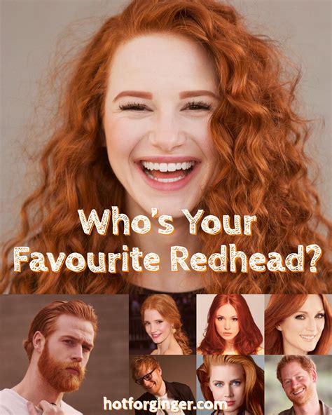 Hot For Ginger On Twitter Who Is Your Favourite Redhead Tag Your