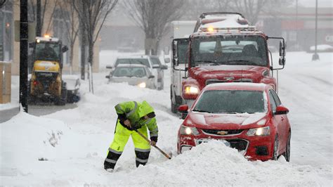Winter Storm Brings Heavy Snow To The Midwest Disrupting Travel The