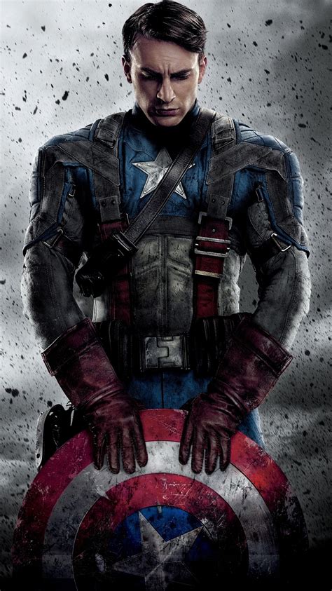 The film is based on the marvel comics superhero of the same name.while the film takes several liberties with the comic's storyline, it features steve rogers becoming captain america during world. Captain America: The First Avenger (2011) Phone Wallpaper ...