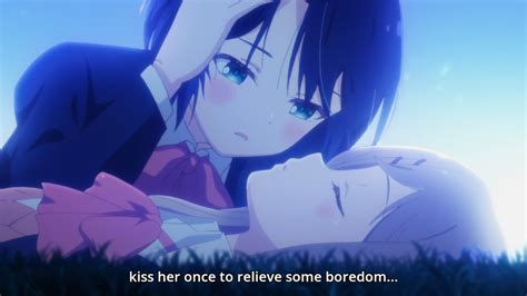 She Only Wants To Kiss Her 💕 Yuri Anime Scene Youtube