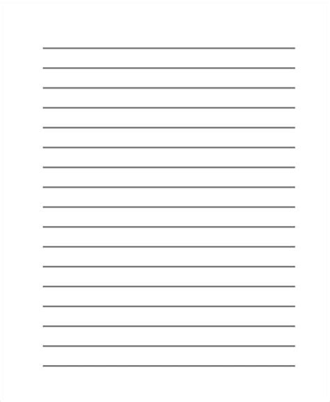 Free Printable Bold Lined Paper Get What You Need