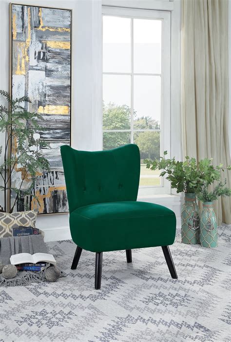 Velvet Green Wingback Chair 350 Pair Of Highland House Green Velvet