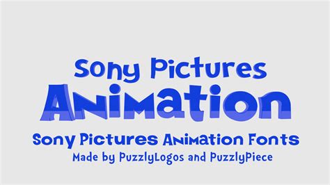 Sony Pictures Animation Fonts By Puzzylpiece On Deviantart