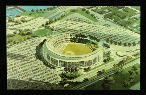 Lot Detail - 1960s Stadium Postcard - Lot of 13 Shea Stadium Forbes Field RFK Stadium D.C. Stadium