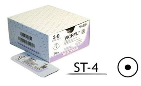 Vicryl 3 0 St4 Ba2574h Resorboituva 70cm Violet 36 X 1 Kpl — Fi1
