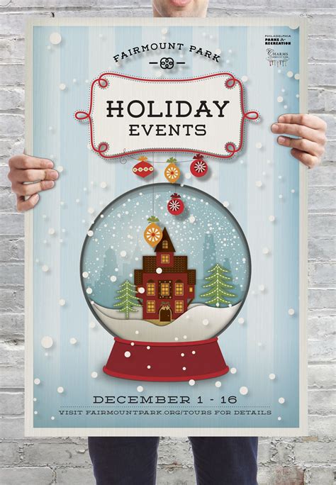Holiday Poster | Christmas poster design, Christmas poster, Poster design