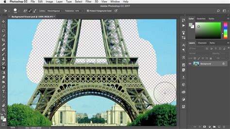 How To Use The Background Eraser Tool Photoshoplondon