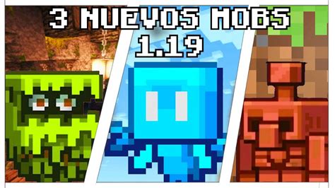 Los 3 Nuevos Mobs De Minecraft 119 Eventos Y Mas😮🤑 Youtube